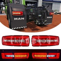 새로운 스타일 LED 트럭 테일 라이트 1 개 81252256564 81252256563 81252256562 남자 TGX TGS TGL TGM, 02 Right