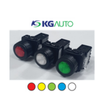 KG-AUTO 표시등 25파이 KGP-CD2 KGP-CV2 플라스틱 매입형, KGP-CD1(110/125V d.c), 적색