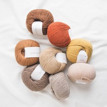 야나 [니팅포올리브] 메리노(Merino) 뜨개실 뜨개질실 털실 유아용실 스웨터만들기 대바늘 대바늘뜨개 야나 니팅포올리브, 러스트