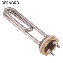 전기히터 난로 소모품 교체 DERNORD 220v 1000w SUS304 DN32 오토클레이/간헐천 탱크용 전기 히터 저항 발, 한개옵션0