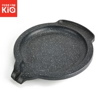 명품불판 슈퍼스톤 구이팬 삼겹살 고기불판 캠핑용, 명품불판-소 33.5cm
