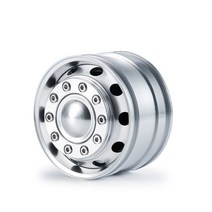 호환 트레일러 승용차 캠핑카 견인 장치 고리 금속 합금 전륜 허브 림 r620 114 rc 트랙터 트럭 부품 액세서리, 1개