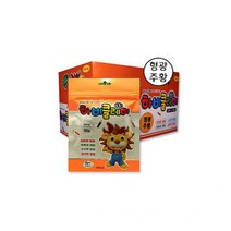 더블제이문 하비클레이 50g 형광주황 유아용클레이 칼라클레이
