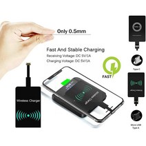 무선충전패치 안드로이드 c 타입용 무선 충전 수신기 패치 범용 마이크로 Usb C 타입 고속 충전기 어댑터 600-8000ma C5j3, [03] C