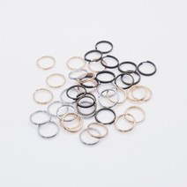 이중 오링 o링 키링만들기 연결고리, [5g] 약28개, 오알(백색), 10mm