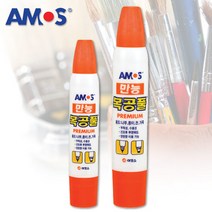 아모스 목공풀 74ml/아모스만능목공풀/접착제/본드/양면목공풀/시공용본드/아모스풀/목재용풀, 아모스만능목공풀_74ml(1개입)
