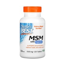 닥터스베스트 MSM 엠에스엠 식이유황1500mg 120정 옵티