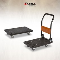 무소음 흑색대차/달리/사이즈 소 중 대/특수설계바퀴장착/원스토몰, 흑색대차, 소형, 무소음투명인라인바퀴, 1개