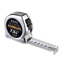 더블젯 코메론 줄자 7.5m 크롬 1개