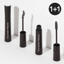 [1+1] 시스켈리 에꼴 볼륨 컬링 롱래쉬 워셔블 워터프루프 눈썹 마스카라 15g, 볼륨&롱래쉬+볼륨&롱래쉬