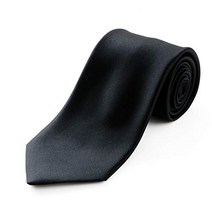 FORMAL[포멀]블랙타이 일본제 흑주자 무지 실크 100% 발수 가공 장례 통야 법사 (A:레귤러)