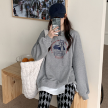 베러댓걸 위시베어 박시 맨투맨