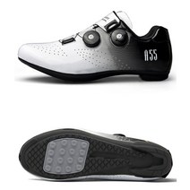 사이클링 신발 Mtb 로드 바이크 부츠 미끄럼 방지 남성 산악 자전거 플랫 스니커즈 SPD mtb, 08 9.5, 03 Pro White(Rubber)