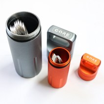 캠핑 백패킹 텐트 타프 데크팩 앵카팩 코어팩 케이스, 블랙