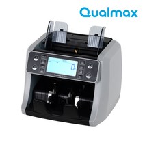 퀄맥스 지폐계수기 BC-2500 대형화면 프론트로드 위폐감지 금액합산 저소음 컴팩트규격, 단품