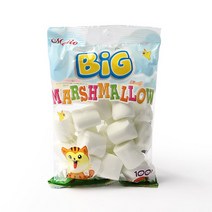 멜로 머쉬멜로우 빅 100g / 머쉬멜로 / 마시멜로, 없음, 1개