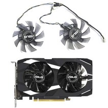 AS 듀얼 GTX 1650 1660Ti 그래픽 카드 팬 교체용 팬 FD8015U12S 6 핀 75mm GTX1650, 03 fan cargo case