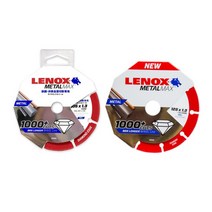 레녹스 다이아몬드 절단휠 1000컷 다이아몬드휠 그라인더날 스틸 만능컷 4인치 5인치, 레녹스 4인치, 1개