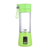 과일착즙기 스퀴저 휴대용 크기 usb electric fruit juicer 스무디 컵, 초록