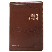 큰글자 새찬송가(브라운)(중단본)(오픈식)(단색)(PU), 생명의말씀사