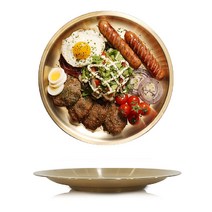 한쿡 티타늄 수육 접시 30cm 접시 예쁜접시 식기
