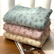 자투리 워싱 이중거즈 미니 리프 택1, 워싱 이중거즈 미니 리프1230다운톤옐로우