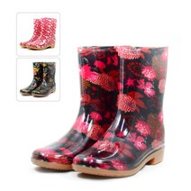 투명여반장화 펭귄장화 여자장화 장화도매, 야생화_230