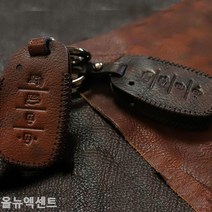 [KT알파쇼핑]올뉴엑센트 스마트키케이스 차키케이스, 현대5버튼A타입/브라운_W761AC8