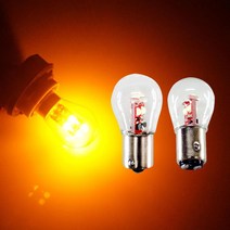 선명한 노란색 LED 브레이크등 깜빡이등 렉스턴 컨트리맨 정지등 G70 K5 K9, 싱글타입