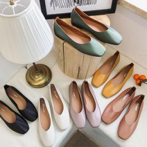 키큰여자 가성비 말랑 네모코 무지 플렛슈 나들이 40대 정장신발