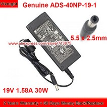 노트북 어댑터 Hp 23ER 디스플레이 22EP 24F 모니터 전원 공급 장치에 대 한 ADS40NP191 19030E 30W 충전기