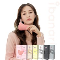 아이바나리 김태희 KF94 새부리형 마스크 중형 대형 컬러 황사방역 보건용, 아이바나리 KF94 중형M, 옐로우 레몬+10매