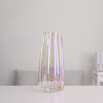 디어파티 오로라 스트라이프 별 유리 화병