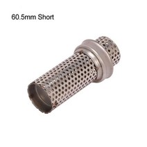 Sclmotos- 508mm 60mm 오토바이 요시무라 배기 소음기 머플러 이스케이프 모토 금속 촉매 DB 킬러 스즈키 혼다 야마하, 60.5mm short, 60.5mm short