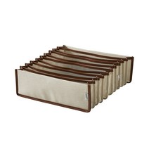 한샘 세이지 아코디언 속옷정리함 L 0230879, 브라운, 1개