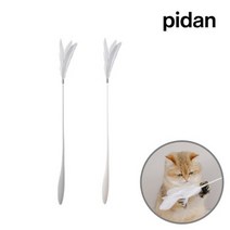 피단스튜디오 고양이 베이직 거위 깃털봉 장난감