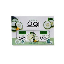 샤인빈 싱싱한 오이비누 4개입 오이추출물, 1, 본상품선택