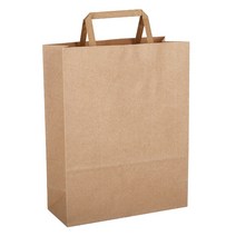 [친환경쇼핑백] 넓은지끈 4절 무지 50장