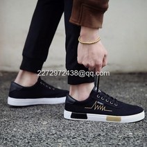 라오농 남성 컬러자수 베이직 캔버스화LFE12368