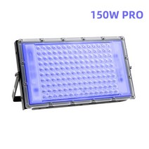 디제잉장비 오디오인터페이스 외계인 50w 100w 150w led uv 블랙 조명 무대 블랙라이트 자외선 홍수 효과 조명 할로윈 크리스마스 dj 디스코 파티 바, 150wpro, 220v 유럽 플러그