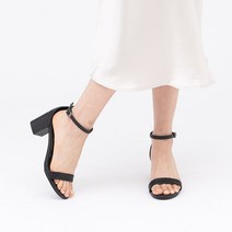 쿠션빵빵 소가죽 샌들힐 4cm 5cm 7cm