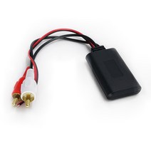 Biurlink 범용 RCA 블루투스 음악 어댑터 스테레오 오디오 소니 알파인 파이오니어용