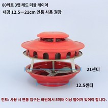 옥상환풍기 굴뚝환풍기 베란다환풍기 연기배출기 유도가정용스토브흡연민간 주택 화재 강, 45.유도팬  리모콘 장치(원격조작 가능) 동선 80와