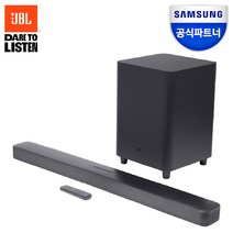 삼성전자 JBL BAR 5.1 Surround 사운드바 홈시어터 서브우퍼 블루투스 스피커 JBLBAR51IMBLKAS, 삼성전자로지텍(방문설치)
