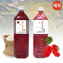 문경 자일로스 오미자청 1L x 1병 + 순 오미자 원액 1L x 1병 (총 2L), 단품