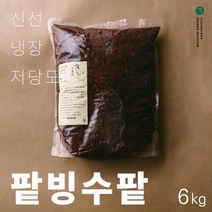 백로앙금 빙수용 팥 6kg 대용량 업소용 덜단 팥빙수팥, 1개
