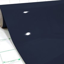 다크 네이비 하이그로시 인테리어필름 전문가용 고급 싱크대 시트지, ECIH722 - 5m