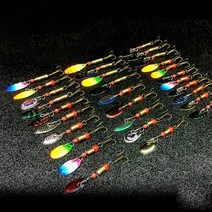 암산코리아 봄버 스피너 루어 30개 세트 루어 스피너 꺽지낚시 꺽지루어 꺽지낚시시즌 꺽지채비 쏘가리낚시 쏘가리루어 쏘가리채비 쏘가리스피너, 상세페이지 참조