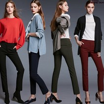 루시앙 비비안탐 캐쥬얼 슬림핏 프리미엄 팬츠