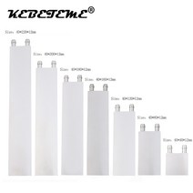 전기라디에이터 방열기 캠핑용라디에이터 범용 40mm 40mm80mm120mm200mm 수냉식 방열판 블록 pc cpu sb 노스 브리지 나사 용 워터 블록 액체 쿨러, 40x120x12mm